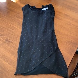 Jumpsuit with attached Fly Away chiffon Top